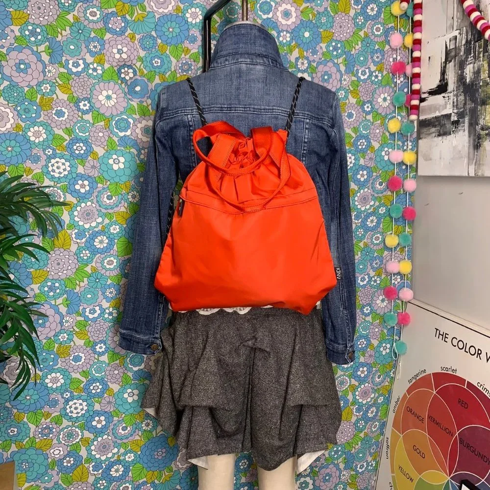 ANDI  Red The Cinch Backpack - Picture 7 of 14